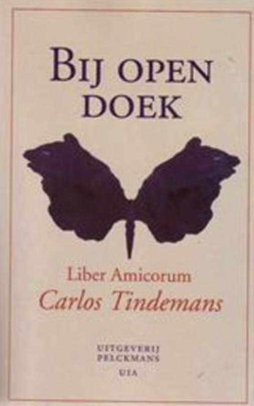 Bij open doek: Liber amicorum Carlos Tindemans