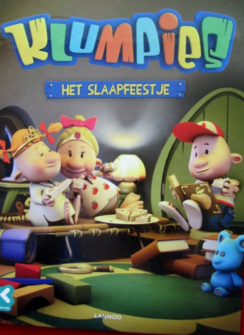Het slaapfeestje (Klumpies) – boekcover – NB – ISBN 9789020997187 – Paperback – Nieuw