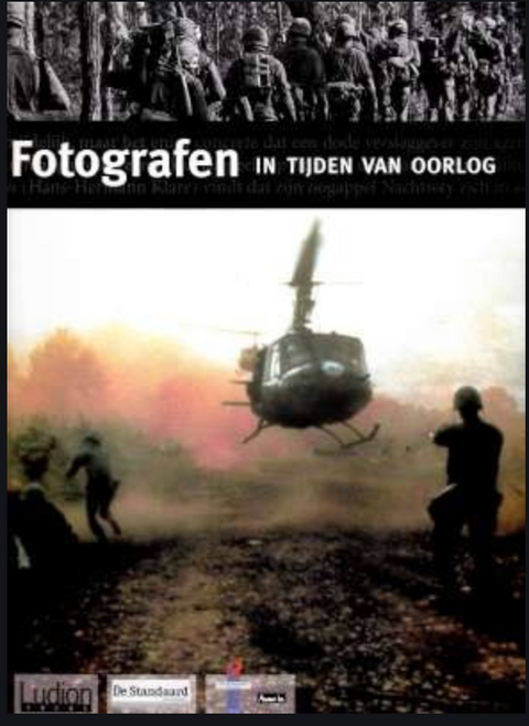 Fotografen in tijden van oorlog – boekcover – NB – ISBN 9789055444113 – Paperback – als nieuw